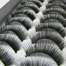 10Pairs Makeup Handmade Natural Thick False Eyelashes Lashes Long nice Eye S3W8