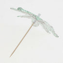 50pcs Paper Umbrella Fruit Sticks Cocktail Picks Hawaiian Party Decoration