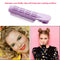 Natural Plastic Hair Root Fluffy Clip Bang Curly Hair Styling Clip (Purple)