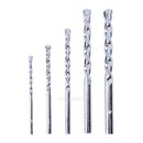 Pieces Masonry Drill Bits Set for Concrete with Tungsten Carbide Tip Power New