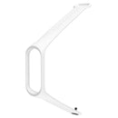 Silicone Smart Bracelet Strap Replacement Wristband for Mi Band 4 (White)