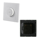 1 Gang 1 way Rotary Wall Dimmer Control for lamps LED Light Switch 220V IUY