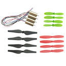 8520 8.5x20mm Coreless Motor + 12pcs CW CCW Propeller Prop for DIY Micro FPV