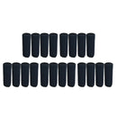 20PCS Black Knitted Furniture Socks Table Legs Socks Floor Protector Home Decor