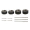 1:64 Scale 11mm Wheel Rubber Tires for Matchbox Cars Vehicles Parts B6