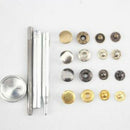 Button Sets Metal No Sewing Snap Button Press Stud Leather Craft Bag Coat C Z8U4