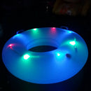 Premium Adults Swim Ring Women LED Light Beach Party Pool Tube Water Float for
