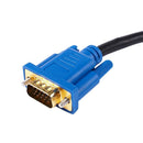 1.8M HDTV HDMI Male to VGA Adapter Cable Video Cable connectors for PC TV