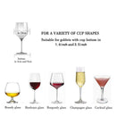 Wine Glass Rack - Under Cabinet Stemware Wine Glass Holder Glasses Storage