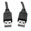 1m High Speed USB 2.0 Shielded A Male to A Male Cable Lead Black