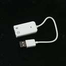 2x External USB 2.0 to Virtual 7.1CH Audio Sound Card Adapter for Raspberry Pi