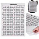 Acoustic / Electric Guitar Chord & Scale Chart Poster Tool Lessons Music Le