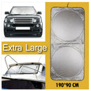 1pc foldable extra large sun shade truck car suv windshield visor block cover ME