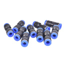 10pcs 6mm Pneumatic air quick push to connect fitting 1/4" OD straight tuME