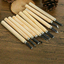 1 set of 12 Wood carving Hand Chisel Tool For Woodworking Gouges Kit
