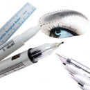 2X Waterproof Microblading Tattoo Eyebrow Skin Marker Pen Measuring Ruler New UK