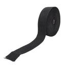 Black Fiberglass Exhaust Header Wrap Pipe Wrap Tape Turbo Heat Insulation C H9L9