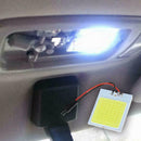 48SMD COB White Panel LED T10 Car Interior Panel Light 12V 4W Dome Lamp New J5M0