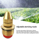 Brass Irrigation Tools Lawn Garden Spray Nozzle Adjustable Parts Sprinkler A7Y0