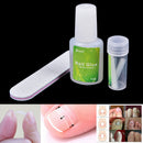 12X Ingrown Toenail Pedicure Tool Straightening Clip Curved Brace With GlueKitLJ