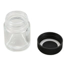 10 x 22cc Airbrush Bottles Empty Glass Pots Lids Color Cups