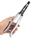 Universal Repair Removal Tool Compressor Stem Valve Plier Extra Long Oil Seal