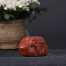 100g 4-6cm Natural Jasper Red Stone Jewelry Making DIY Bracelet Necklace