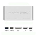5-In-1 Type-C USB-C 3.1 OTG USB 3.0 2.0 Hub SD/TF Card Reader Combo For Laptop Z