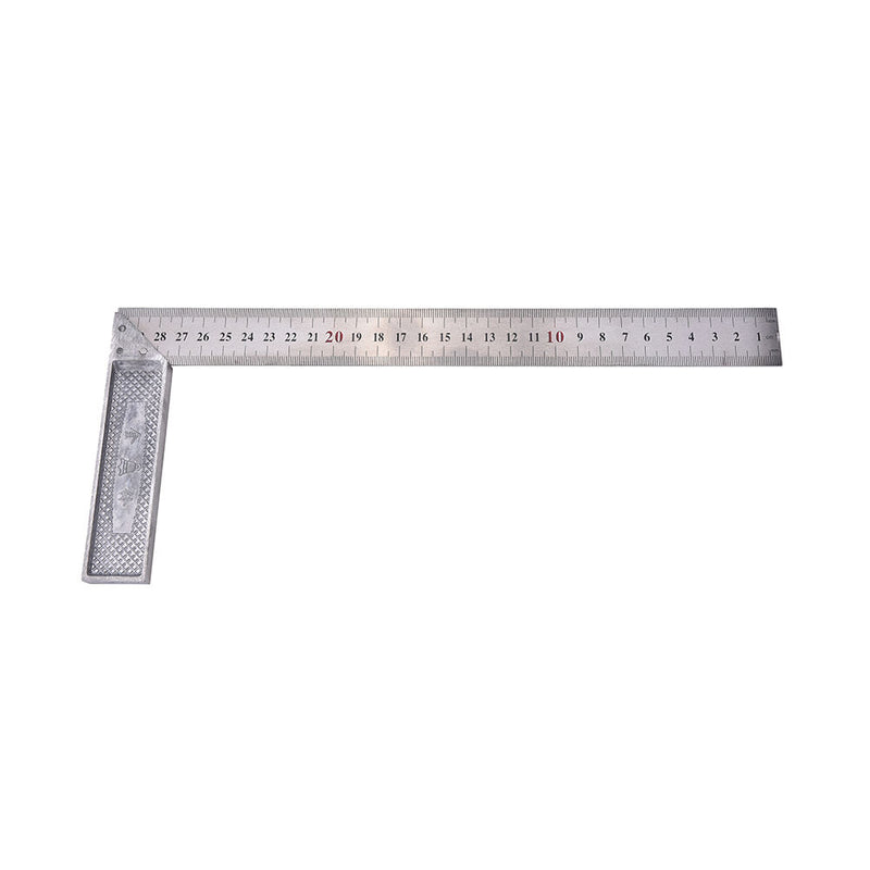 30cm Stainless Steel Right Measuring Angle Square Ruler S Cy