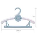 28.5Cm PP Children'S Hangers Home Multi-Function Hangers Telescopic Baby Ha