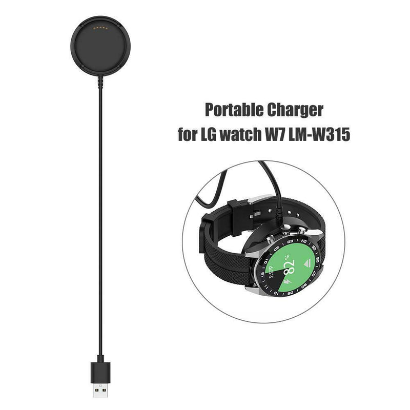 1m USB Charging Data Cradle Dock Cable Charger Wire for LG Watch W7 LM-W315