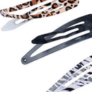 3 Pieces Fashionable Leopard Pattern Snap Hair Barrettes  Teens Hairpin Styling