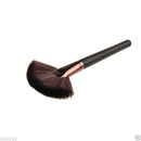 Large Fan Goat Hair Face Powder Foundation Blush Cosmetic Pro Makeup Brush Soft