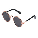 Lovely Dog Cat Glasses Pet Eye Protection Sunglasses Photos Props (Black) A