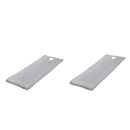 2x Beauty Hospital Spa Table Mattress Sheet Cosmetic Bed Cover 71x24" Grey