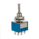 10pcs On-Off-On 3-Way Mini Toggle Switch 6-Pin 6A 125VAC New High Quality d