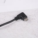 26cm left angle micro usb to type c cable otg at both ends for oppo ha-2se BX