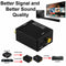 Digital to Analog Audio Converter Coaxial Optical Toslink RCA LR Adapter Black