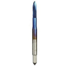 5Pcs M3/M4/M5/M6/M8 Hand Tap Set Blue Coating Hss Metric Straight Flute Thr