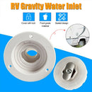 Gravity Water Inlet Pressure Regulator Filler Entry for Caravan RV White AU