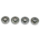 4 Pcs Wheelchair Front Caster Wheel Bearings Replacements, 0.9 inch Diameter