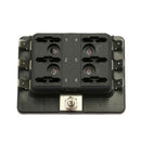 6 Way Circuit ATO ATC Blade Fuse Box Holder For Car Van Boat Marine Truck