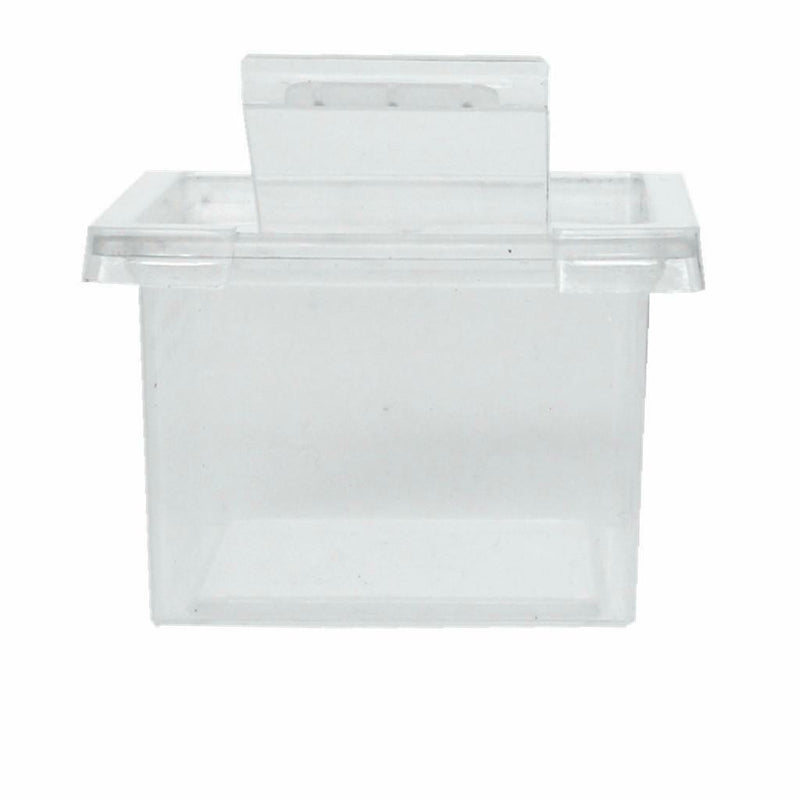 10x Feeding Container for Reptiles Insects Spider Tarantula Tanks Box H1