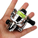 2+1 4.3:1 Ball Bearings Mini Left Right Hand Spinning Fishing Reel Tackle Deluxe