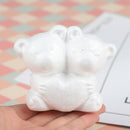 Modeling bear Shape White Polystyrene Foam Balls For DIY Christmas Gifts JR