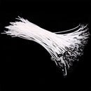 Pack-of-50-Cotton-Pre-Waxed-Wicks-with-Sustainers-for-Candle-Making-20cm New.