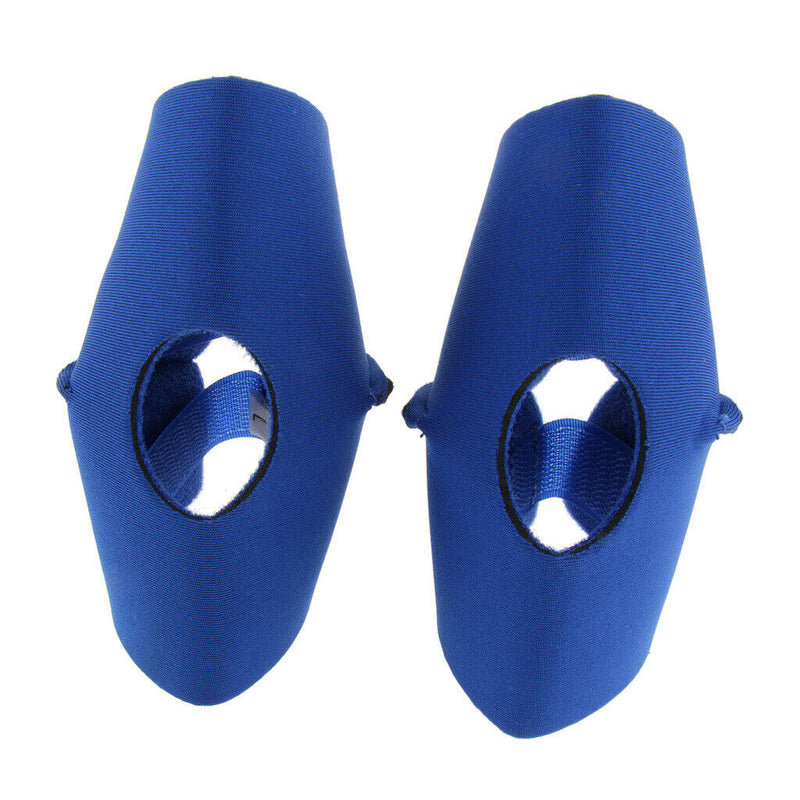 2 Pairs Dog Rear Leg Brace Support To Canine Hind Leg And Hock Joint Blue