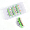 4pcs Mens 3 Layers Blades Shaving Razor Sharpener  Powerful Shaver Face  OZ