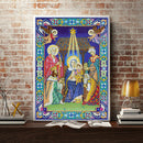 5D DIY Special Shaped Diamond Painting Religious Embroidery Kit Home Decor