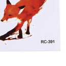 Waterproof Temporary Tattoo Stickers Cartoon Fox Water LZansfer flash tatoo NiES